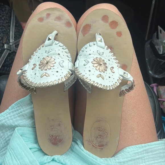 Jack Rogers Georgica Sandals Size 8.5M - Picture 1 of 5
